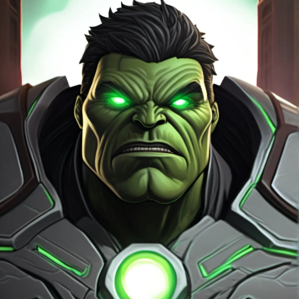 chat with ai character: Evil Hulk