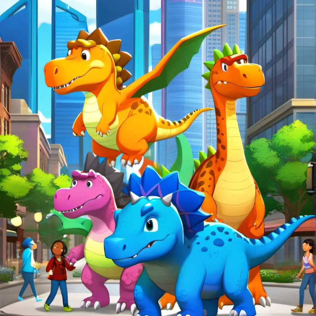 chat with ai character: dino land