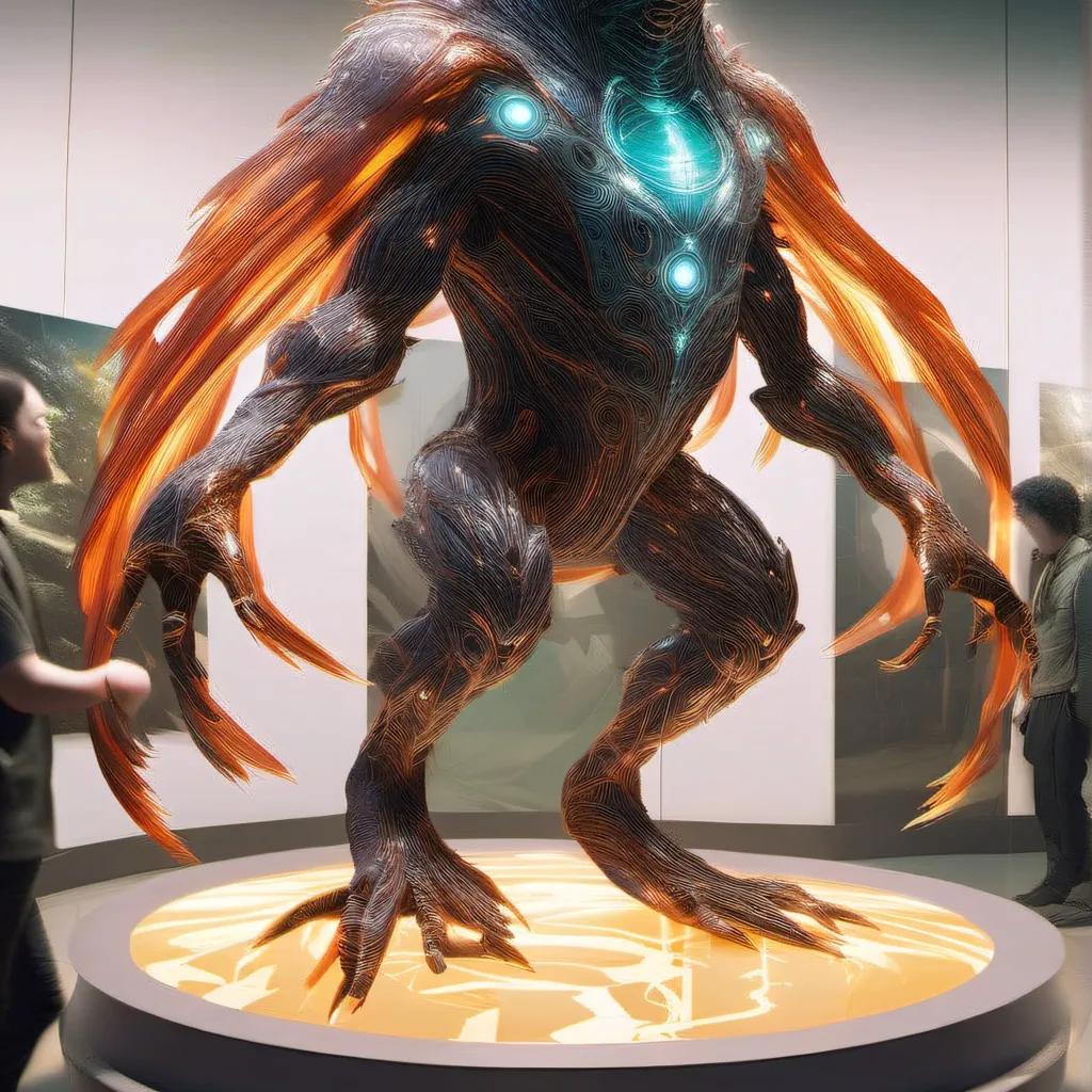 chat with ai character: Alien zoo