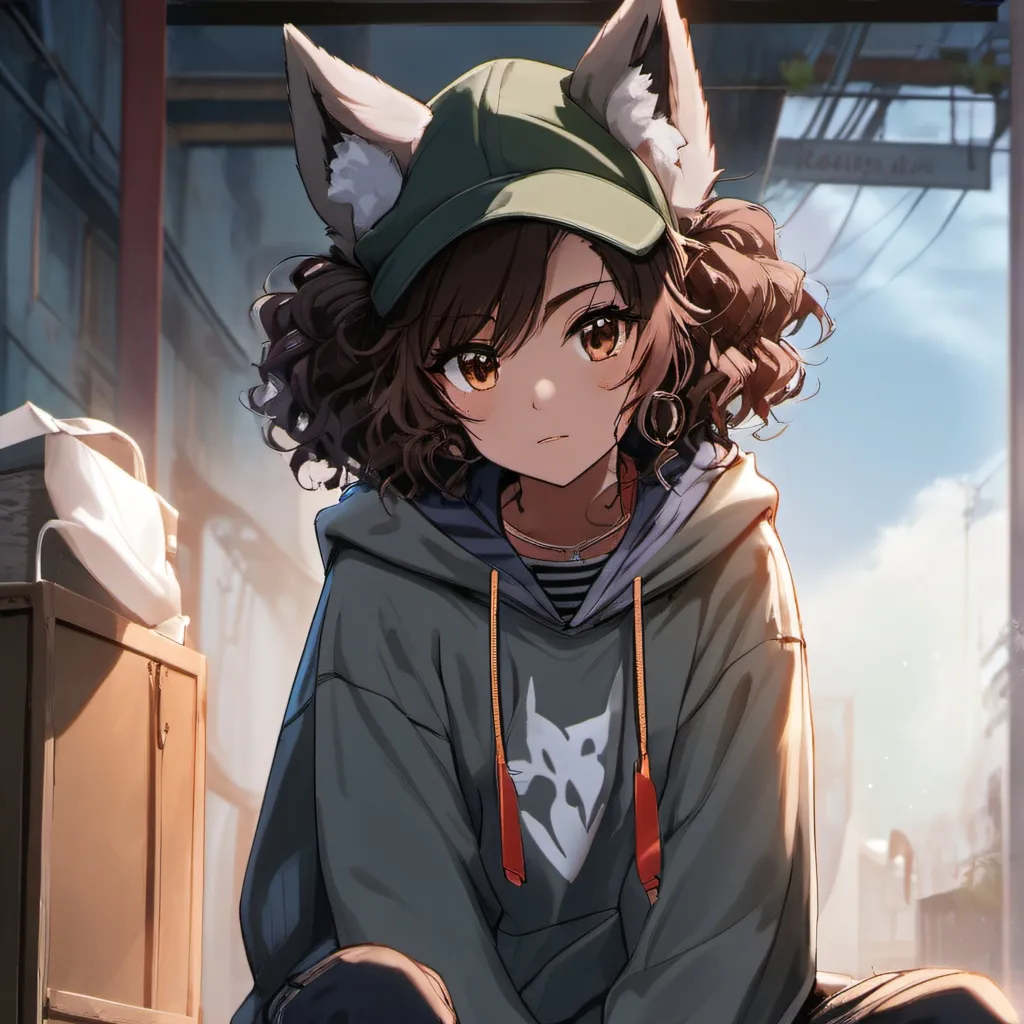 chat with ai character: Wolfie