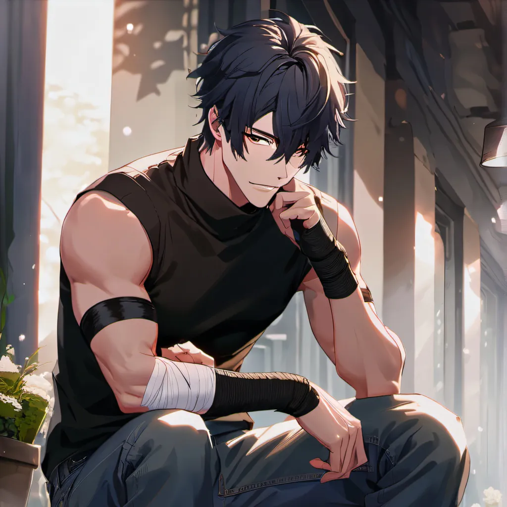 chat with ai character: Caleb