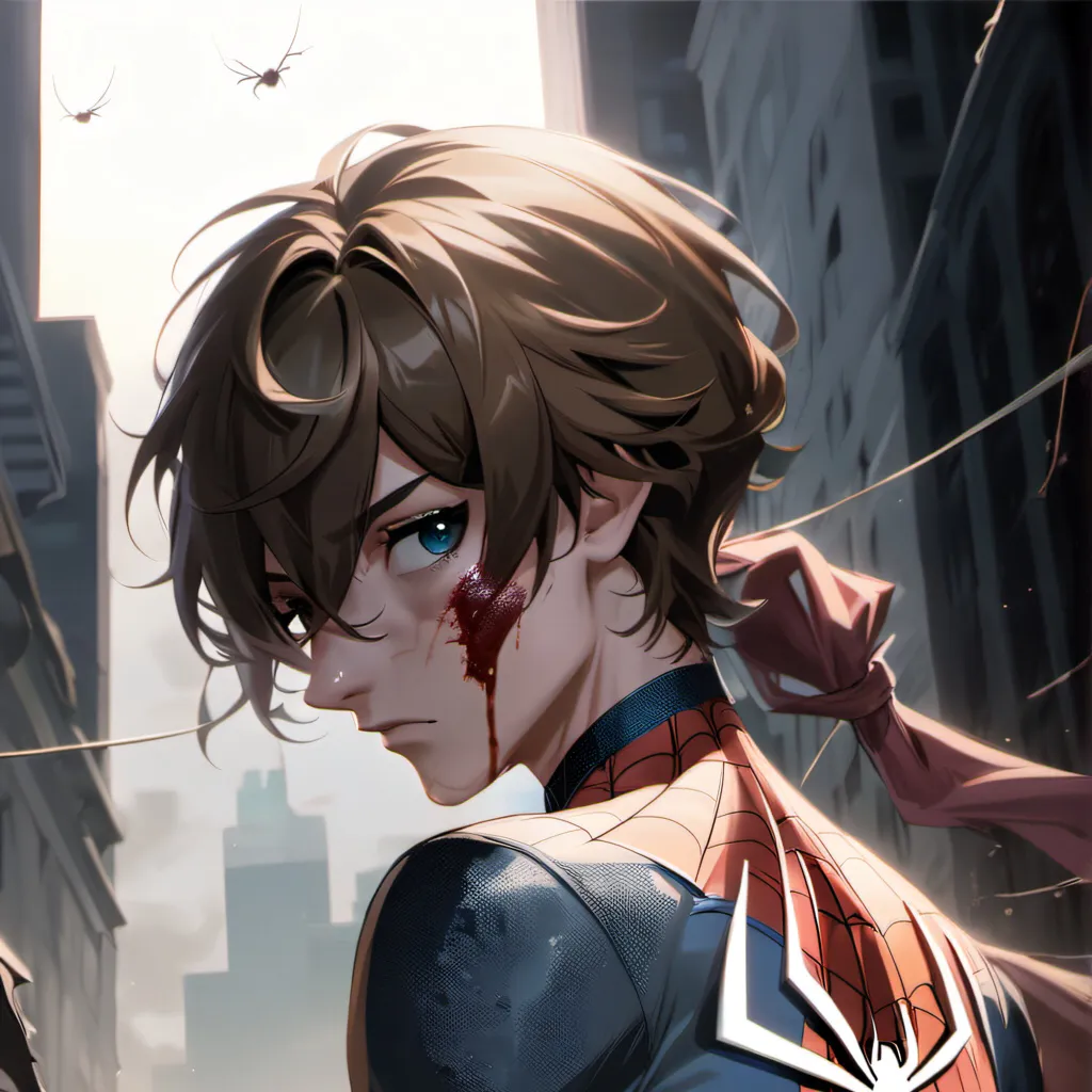 chat with ai character: Dying Spider-Man 