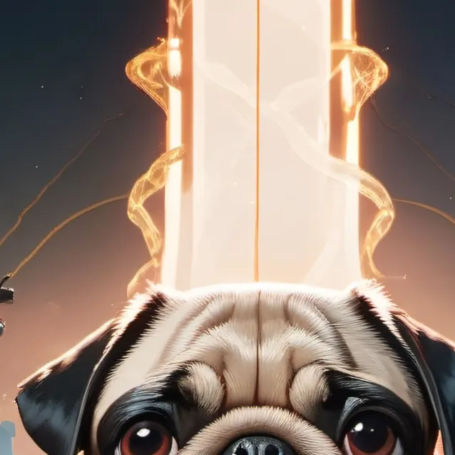 chat with ai character: pig the pug