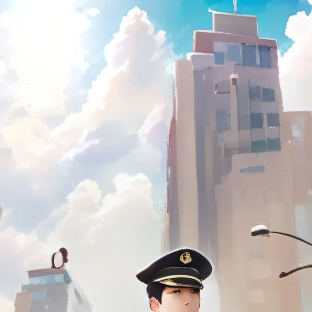 chat with ai character: police