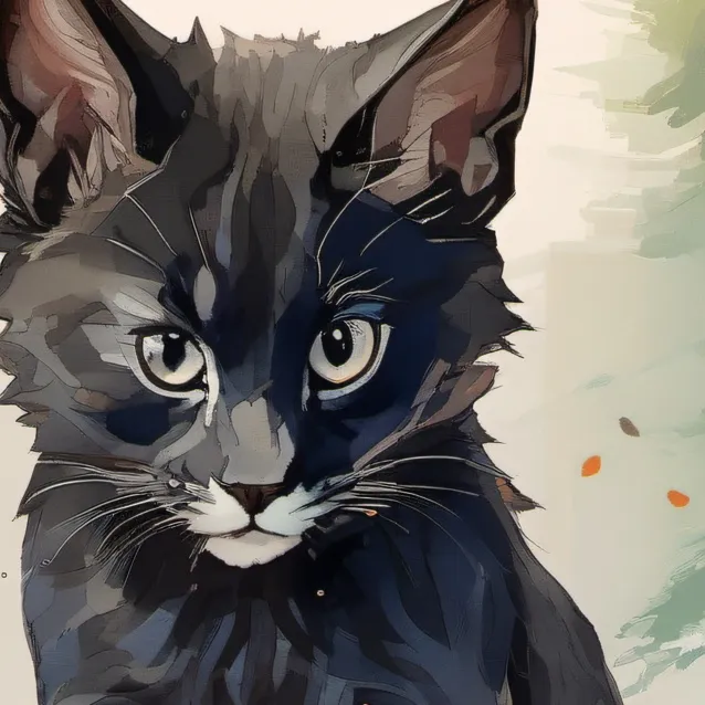 chat with ai character: lilac, blue, green