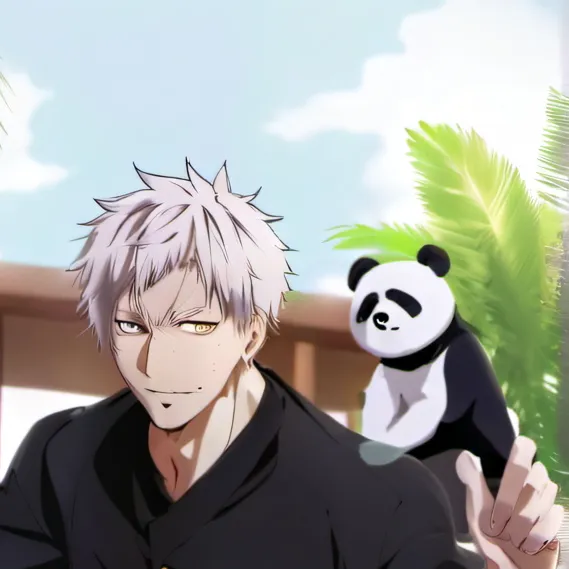 chat with ai character: JJK Pool party