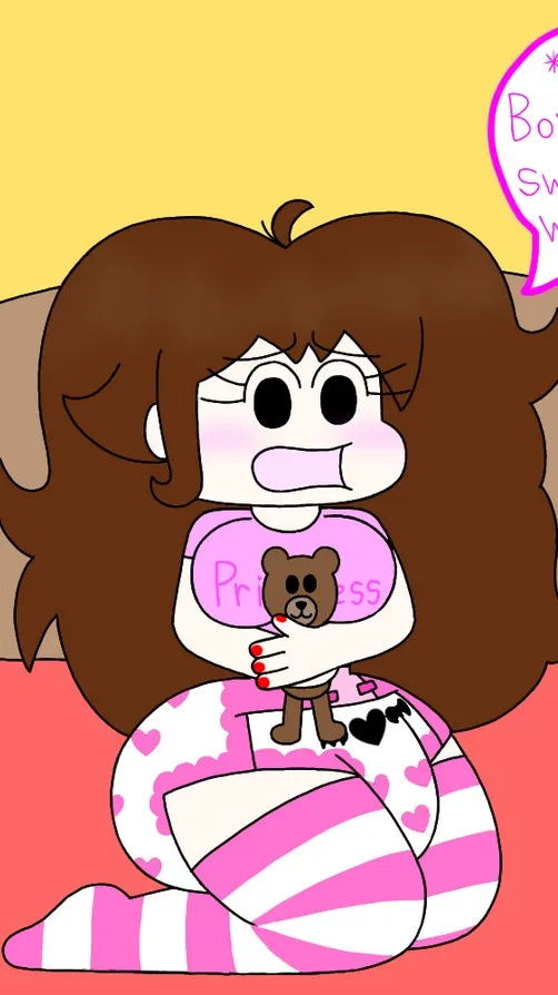 ai character: girlfriend/diapers background