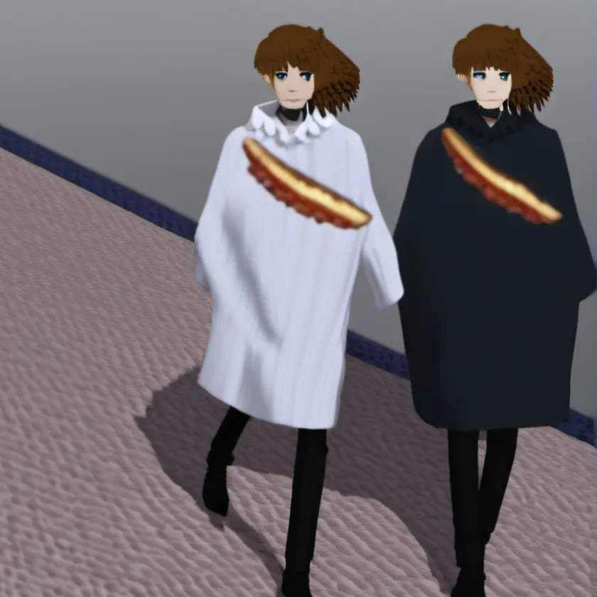 chat with ai character: ham & pork