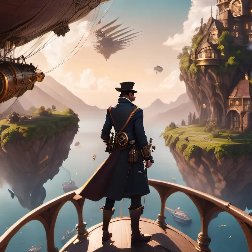 chat with ai character: Steampunkers