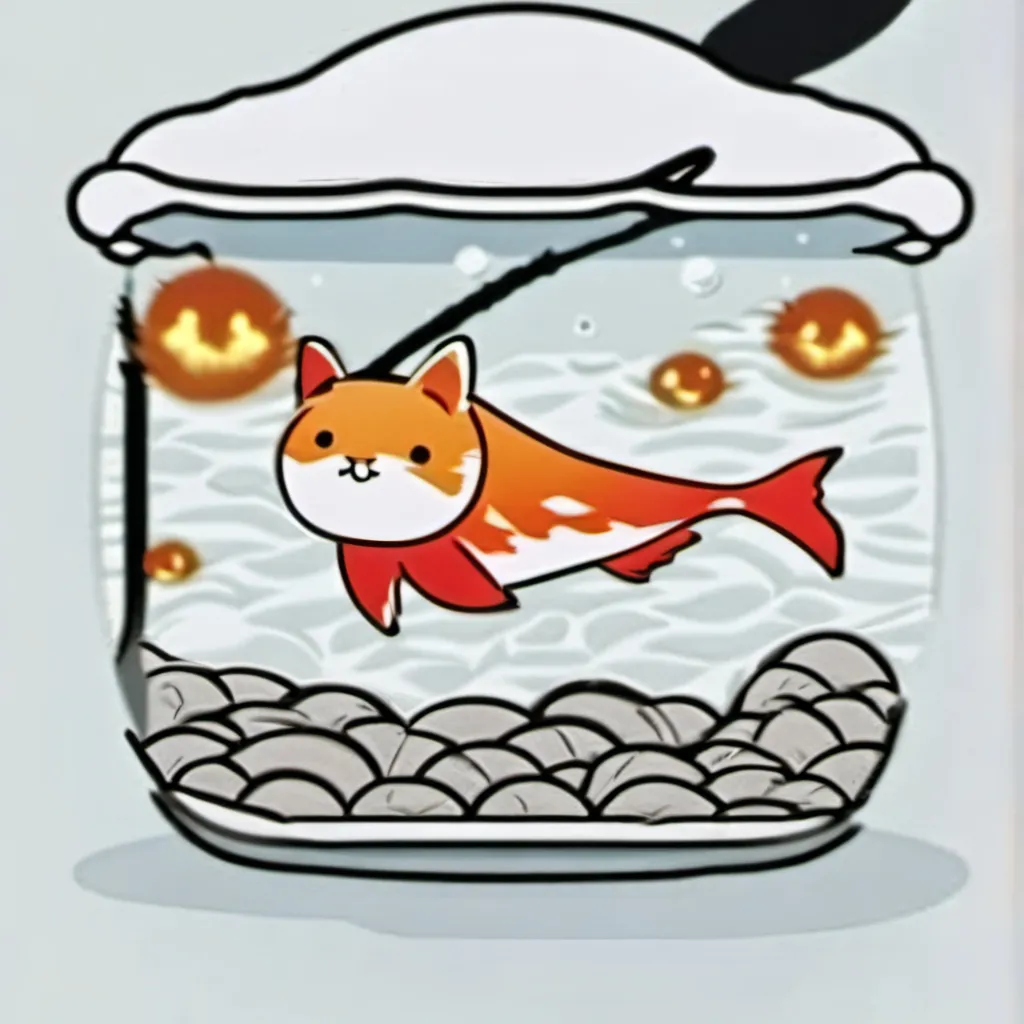 chat with ai character: goldfish cat