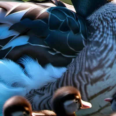 chat with ai character: Mom Duck