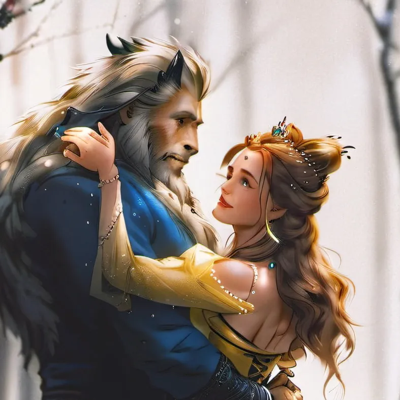 chat with ai character: Beauty and Beast