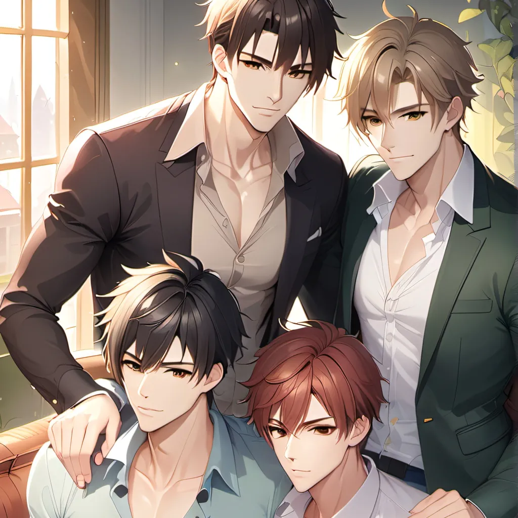 chat with ai character: four dads