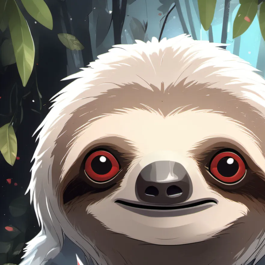 chat with ai character: Evil sloth