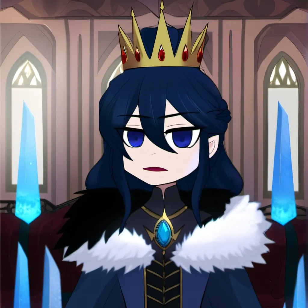 chat with ai character: Queen Ice Night ❄️