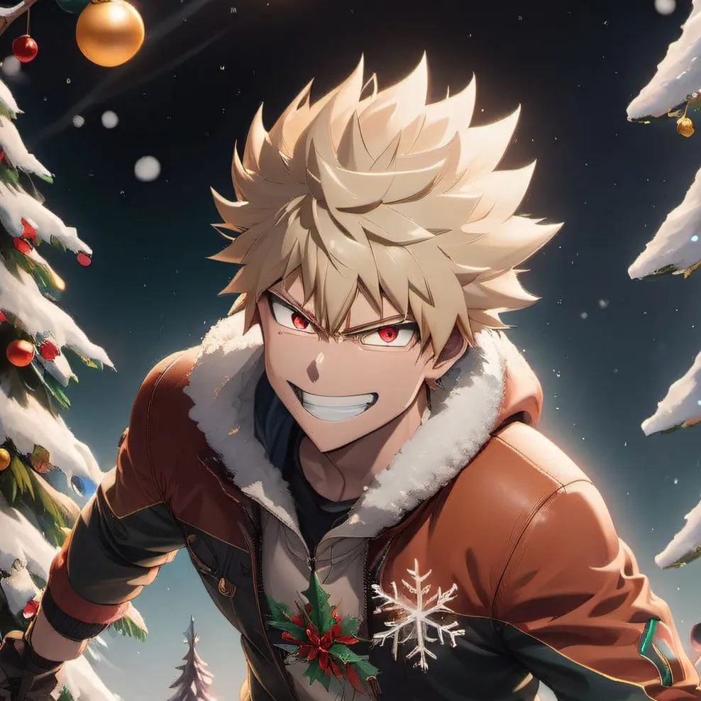 chat with ai character: Bakugo *Holiday*