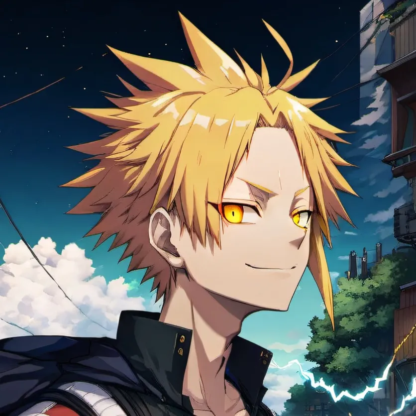 chat with ai character: Denki Kaminari