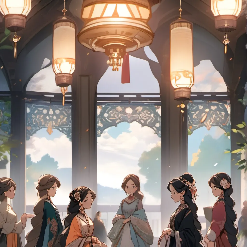 chat with ai character: 3 women