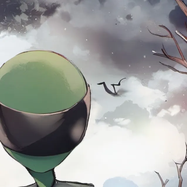 chat with ai character: green