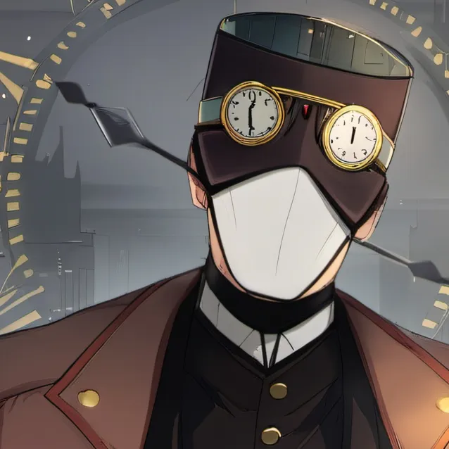 chat with ai character: leader clockman 