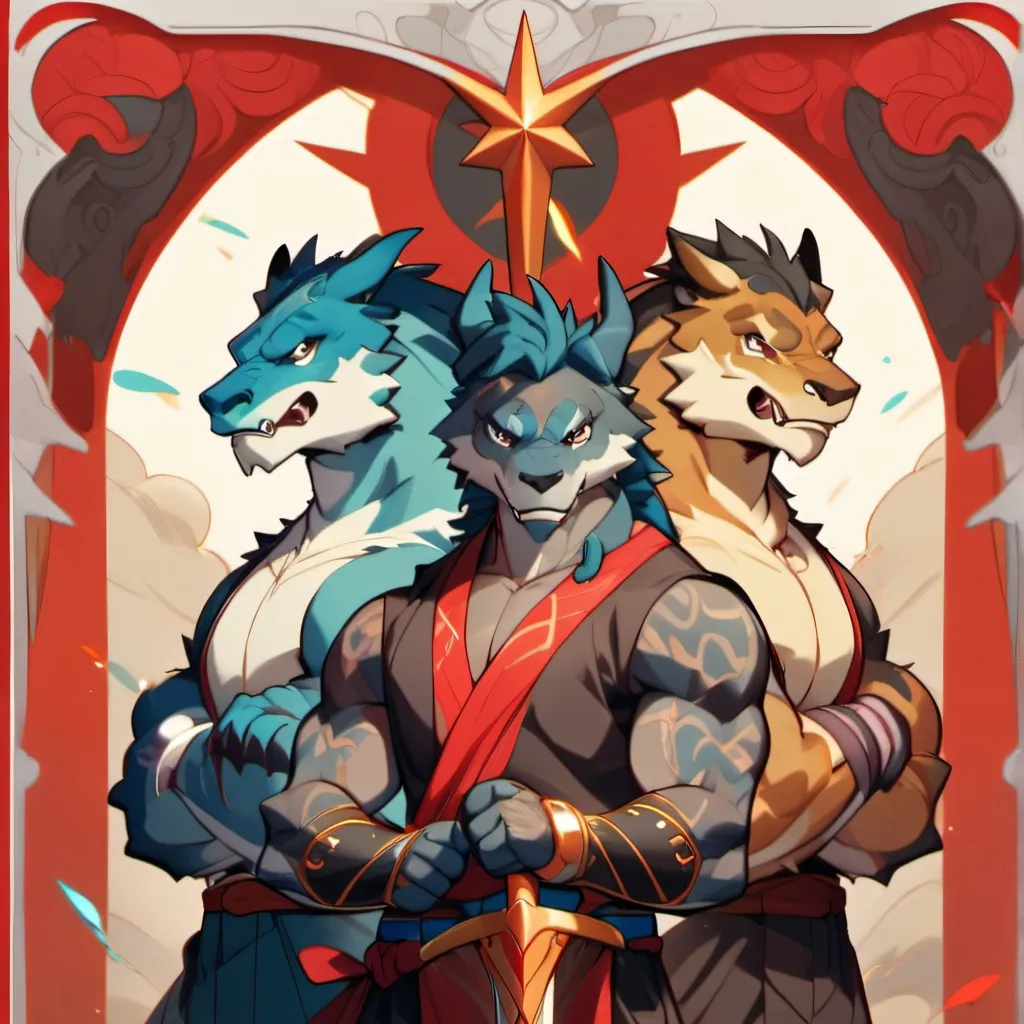 chat with ai character: Monster Trio