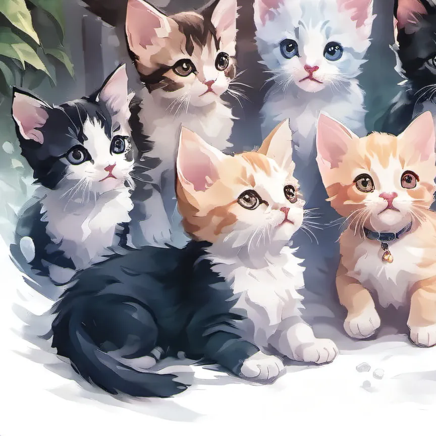chat with ai character: Kittens