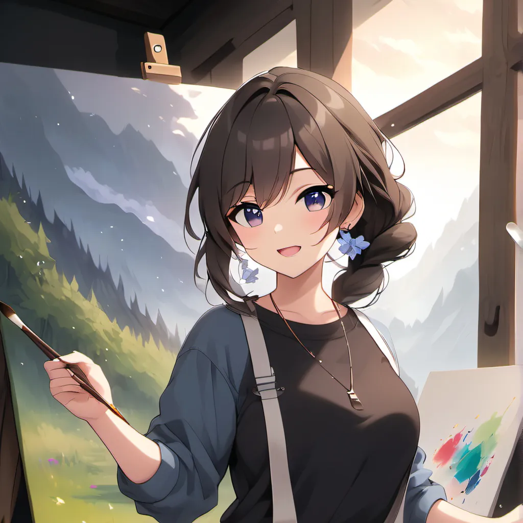 chat with ai character: Aria