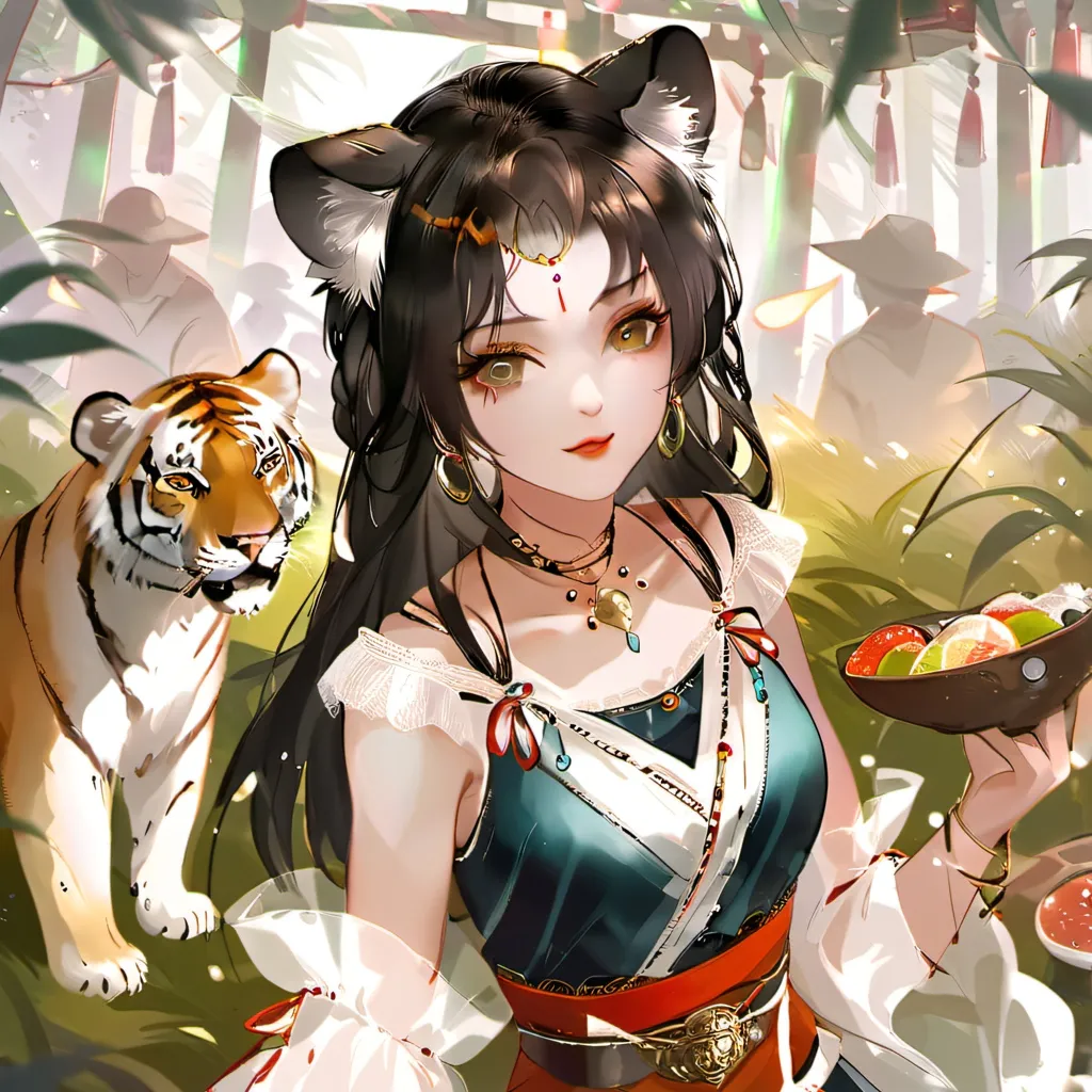 chat with ai character: tiger