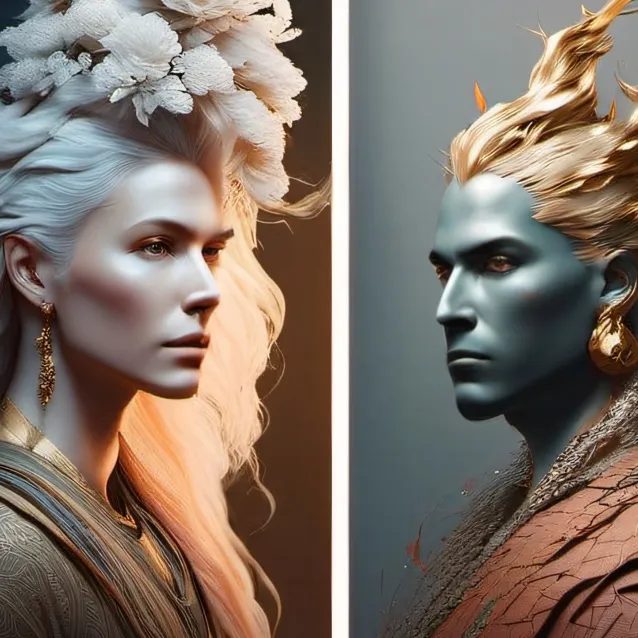 chat with ai character: the four elements.