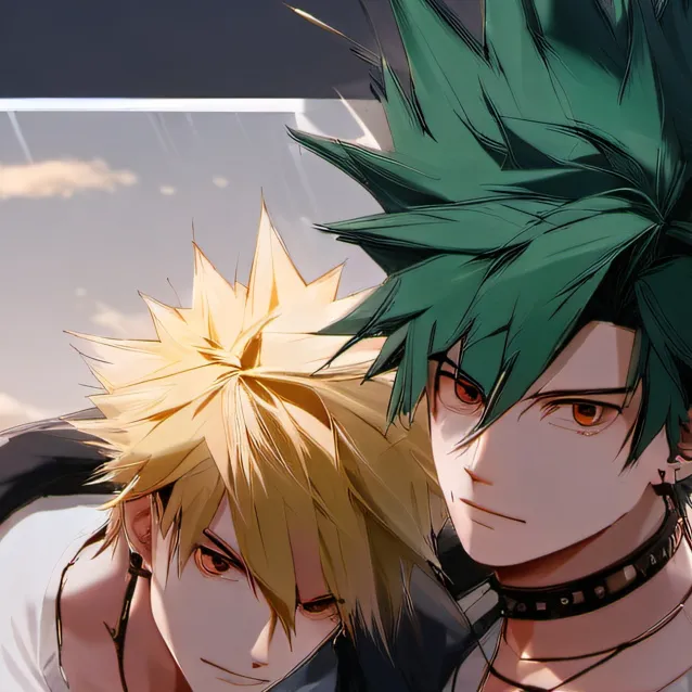 chat with ai character: bakugo x deku
