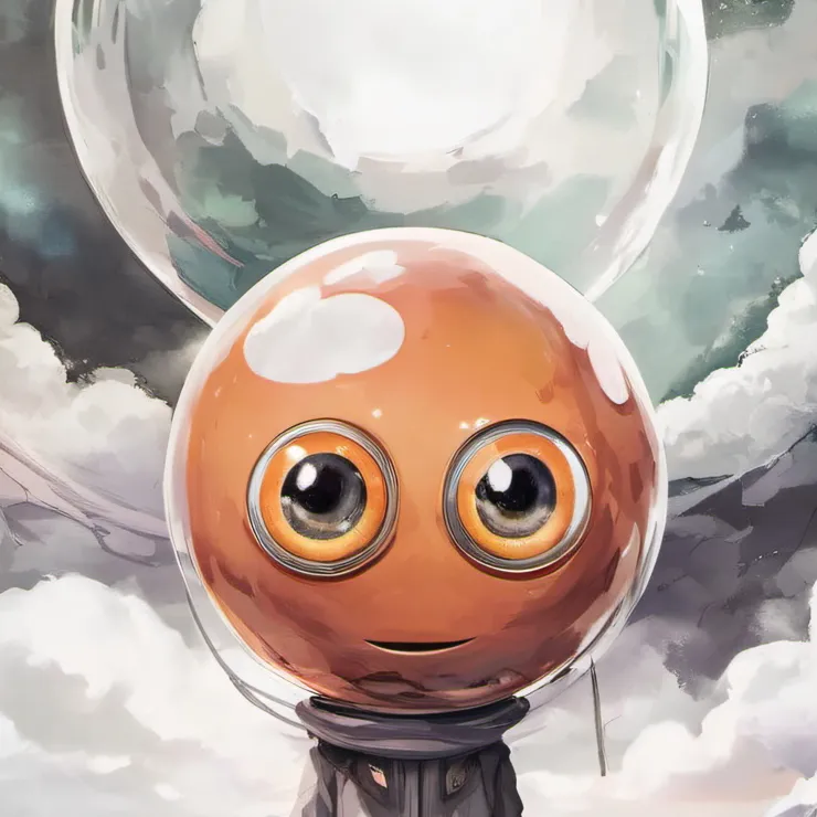 chat with ai character: orangeball