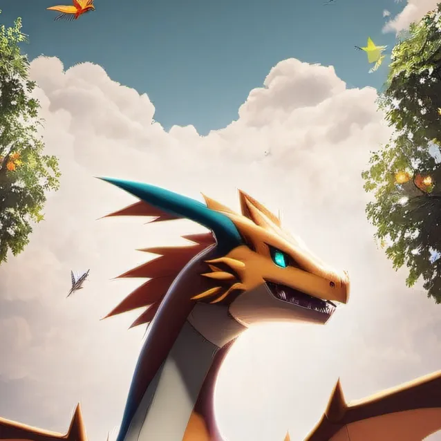 chat with ai character: Charizard