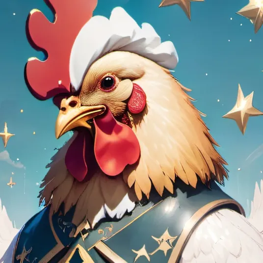 chat with ai character: chicken god 