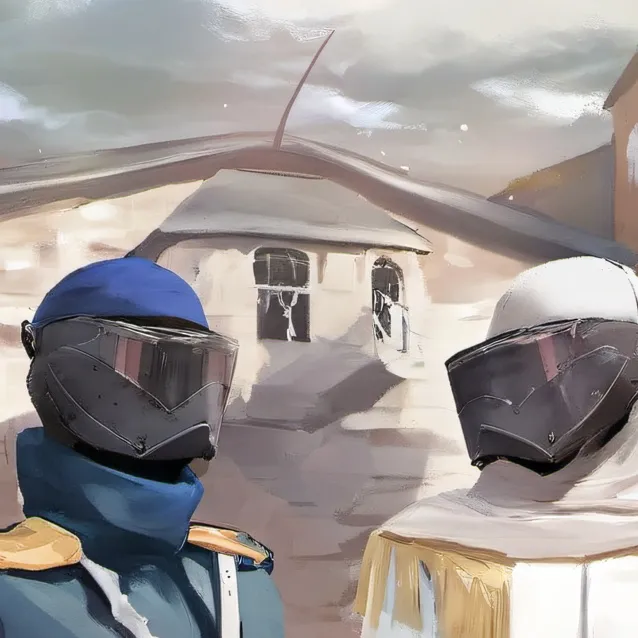 chat with ai character: echo & death