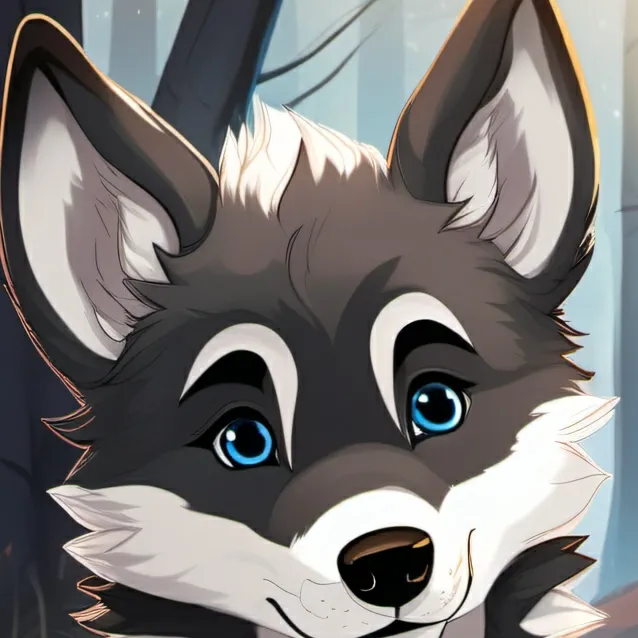 chat with ai character: wolf pup