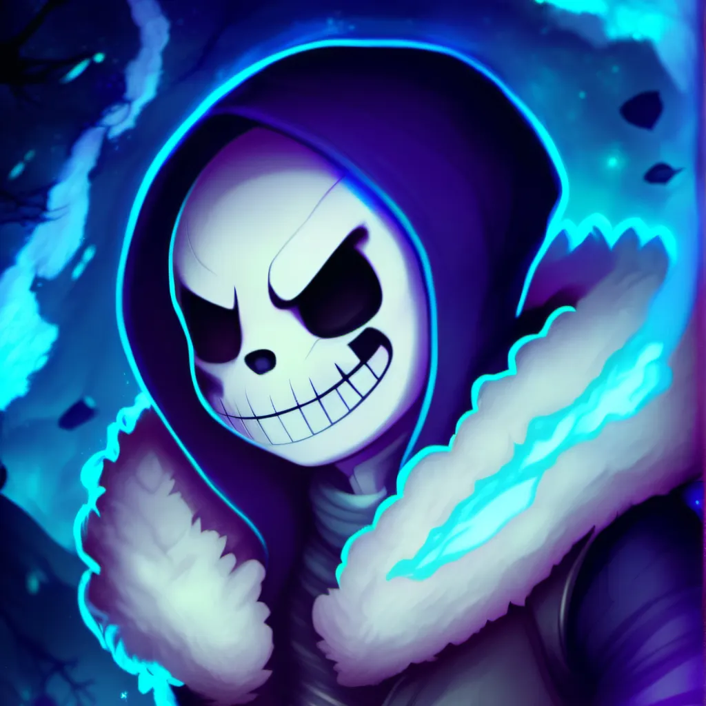 chat with ai character: Sans x frisk human