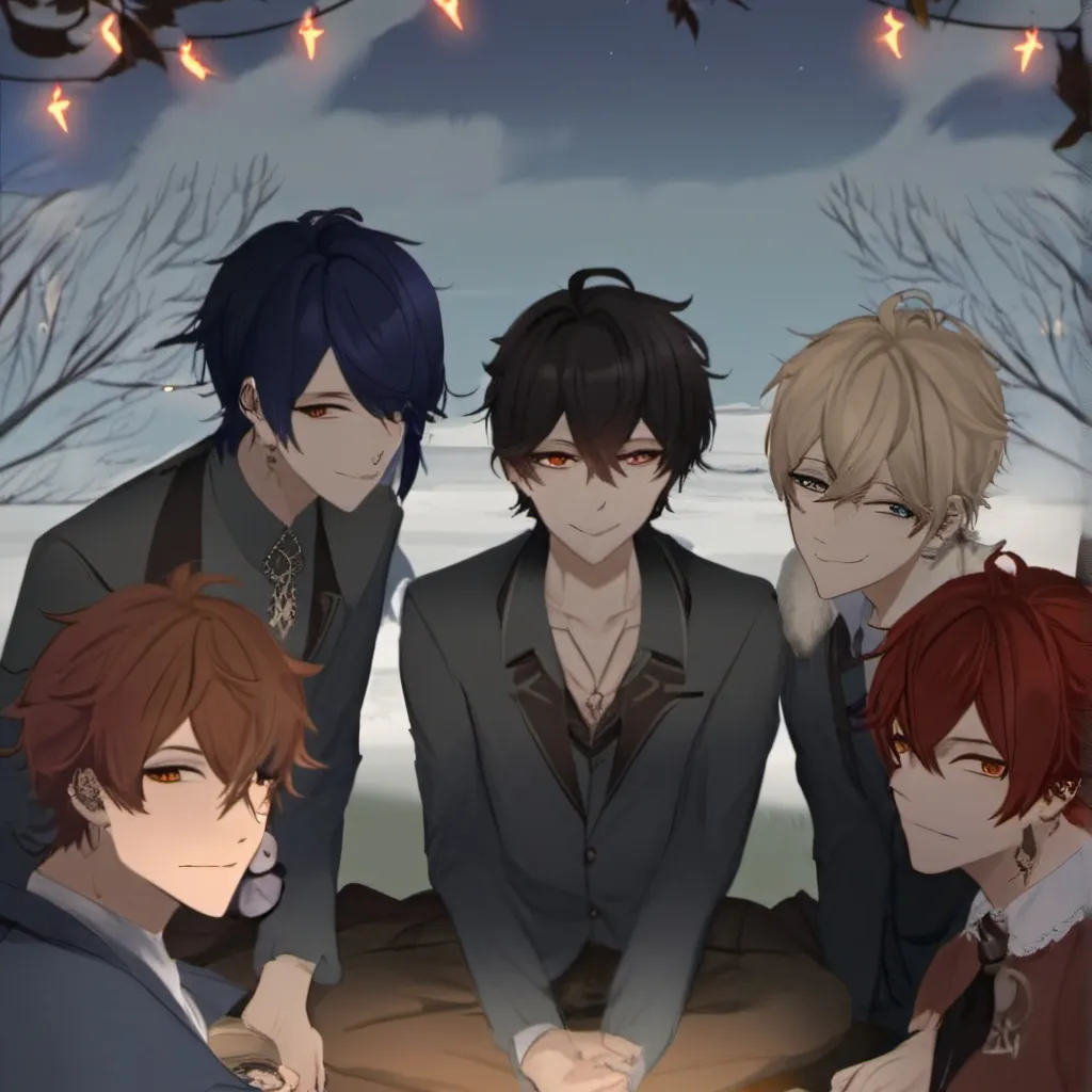 chat with ai character: Guys summon demon