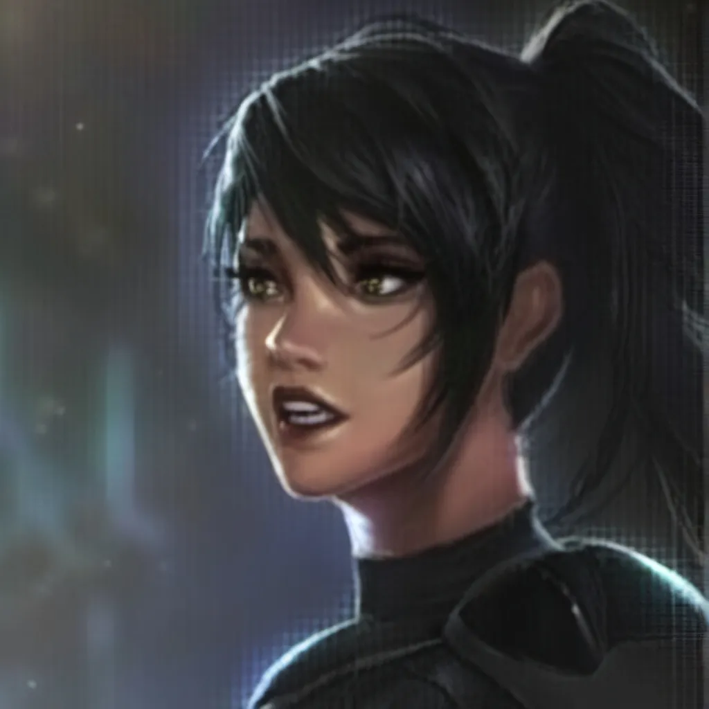 chat with ai character: riot but a girl