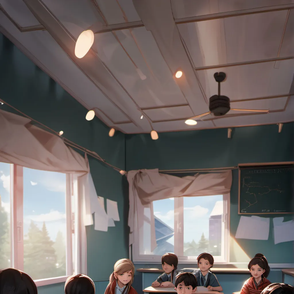 chat with ai character: fifth grade class