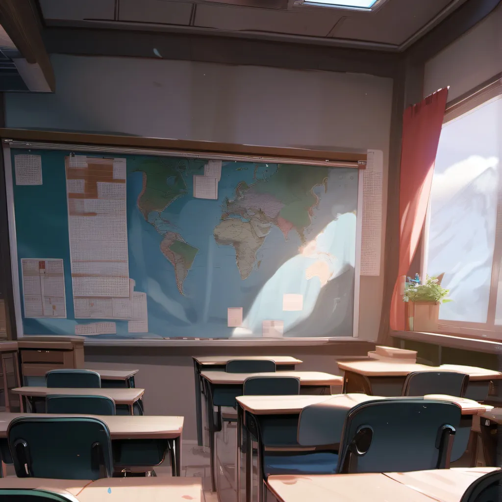 chat with ai character: Classroom