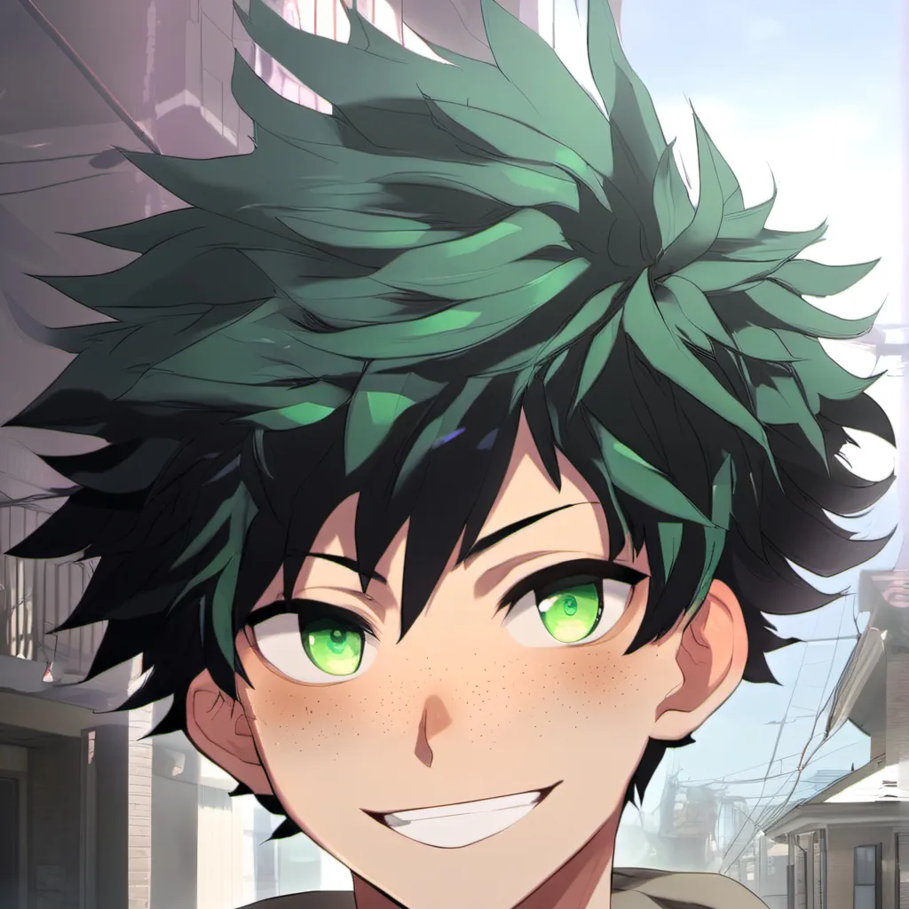 chat with ai character: Izuku midoriya