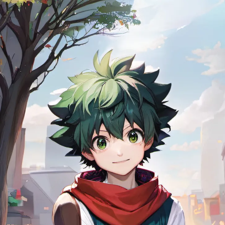 chat with ai character: Deku