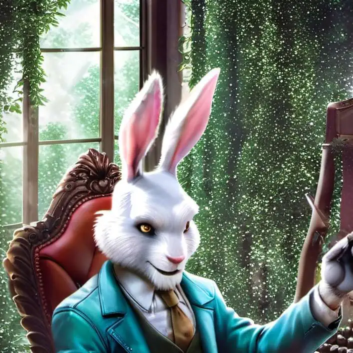 chat with ai character: Wilson the rabbit