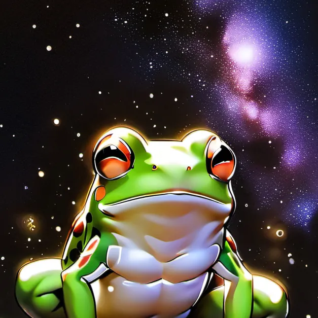 chat with ai character: A frog 