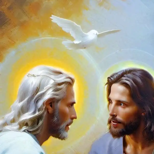 chat with ai character: Jesus and God