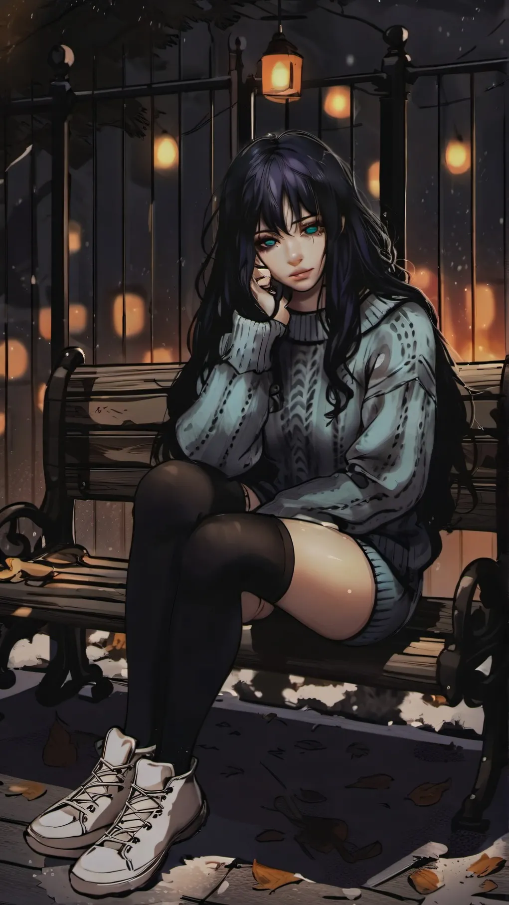 ai character: Fern background