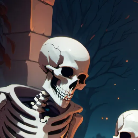 chat with ai character: Skeletons