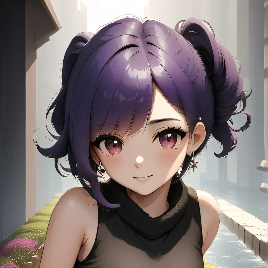 chat with ai character: Purple