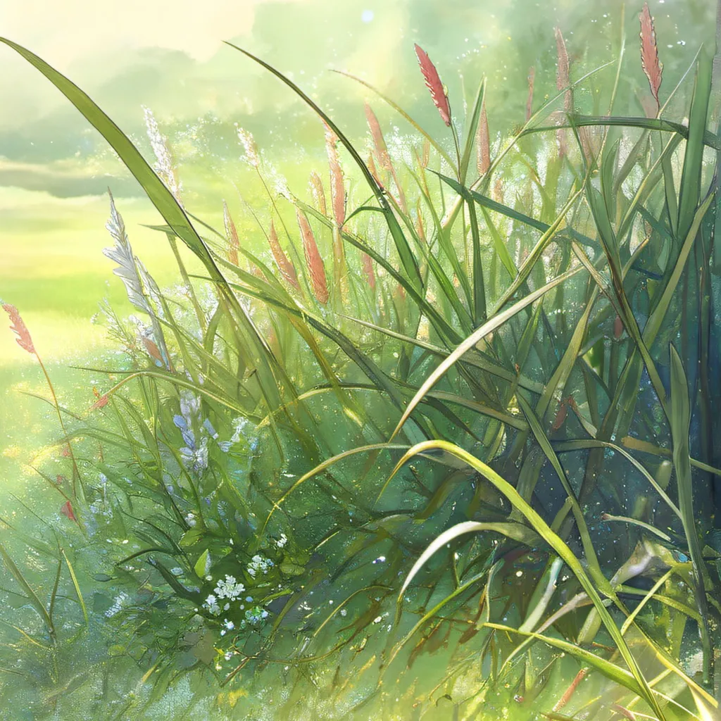 chat with ai character: grass