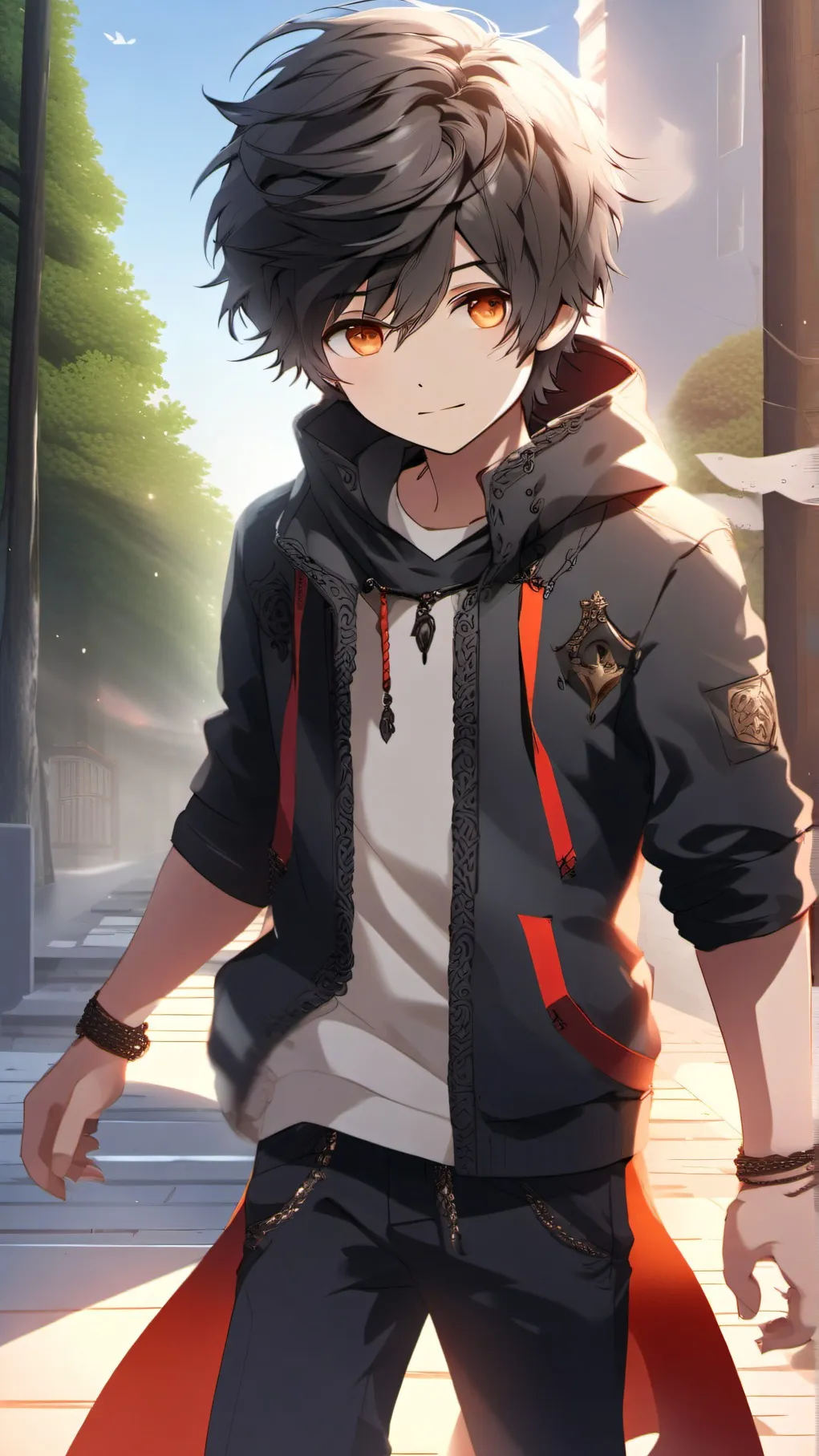 ai character: Alex background